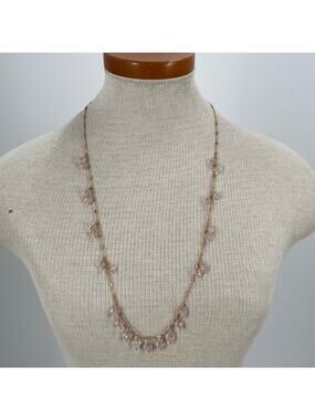 Maya Brenner pink and gold necklace